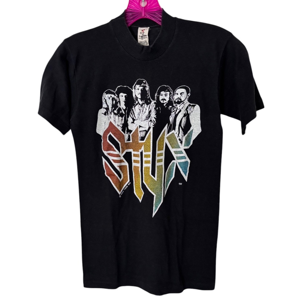 UNISEX Vintage Styx Authentic 1978/1979 Tour T Shirt - Size Small